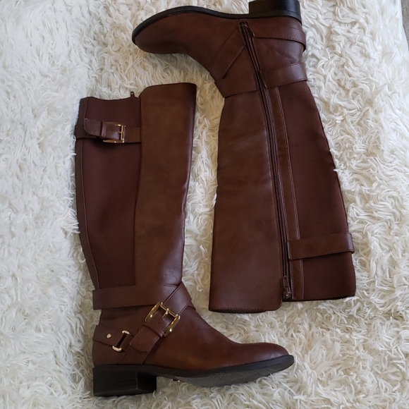 Thalia Sodi Vada Brown Riding Boot - Picture 2 of 9